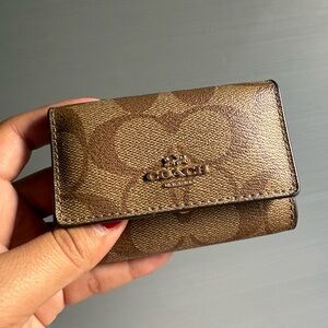 Coach Tan Monogram Wallet
